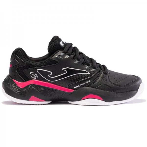 Joma Master 1000 2401 Preto Rosa Tenis Feminino