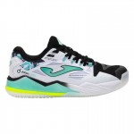 Tenis Joma Spin 2542 Branco Turquesa