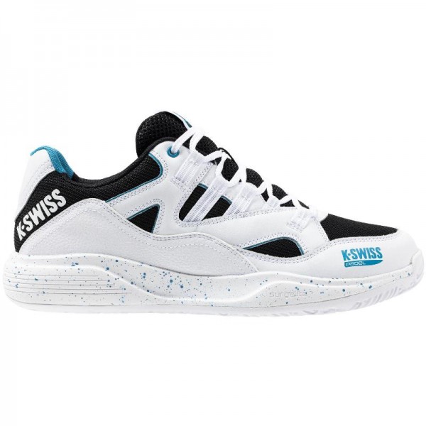 Tenis Kswiss Tura Team Padel Branco Preto Azul