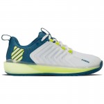 Tenis Kswiss Ultrashot 3 Flautor Amarelo Azul Branco