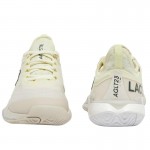 Tenis Lacoste AG-LT23 Lite Clay Branco Amarelo Feminino