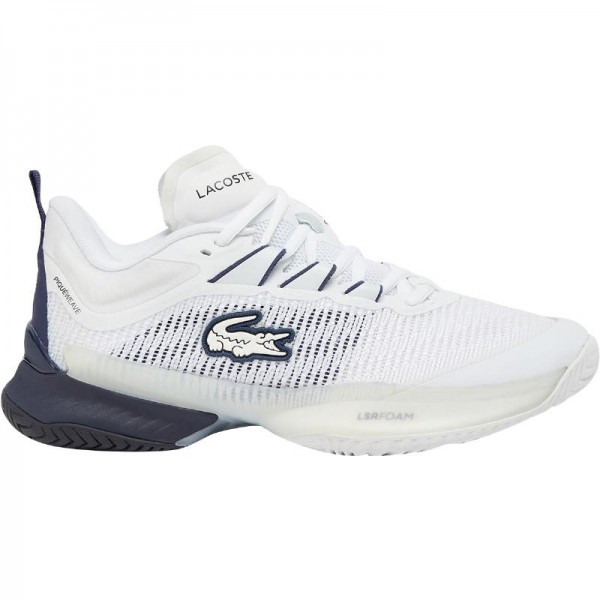 Tenis Lacoste AG-LT23 Ultra Branco Azul Marinho Feminino