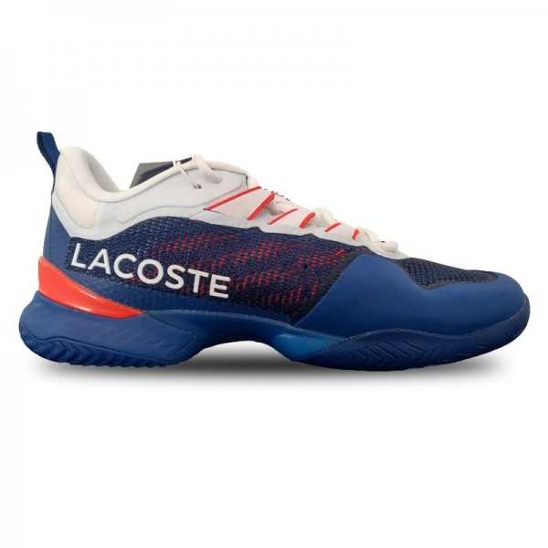 Lacoste Daniil Medvedev AG-LT23 Ultra Azul Branco Vermelho Sapatos