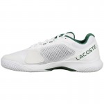 Lacoste Tech Point 124 Sapatos Branco Verde Escuro