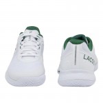 Lacoste Tech Point 124 Sapatos Branco Verde Escuro