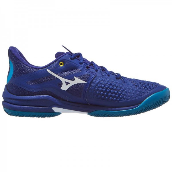 Mizuno Wave Exceed Tour 6 Clay Azul Escuro Branco Tenis