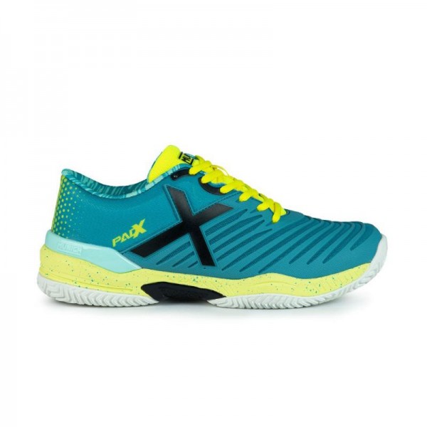 Munique Padx 43 Shoes Azul Fluor Amarelo