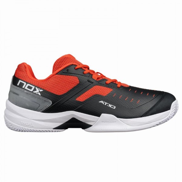 Tenis Nox AT10 Pro Preto Vermelho