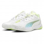 Tenis Puma Nova Elite Branco Azul Verde